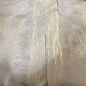 Girls White Pantyhose